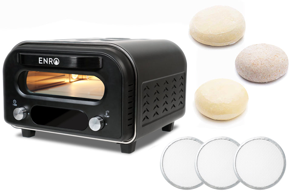 【公式サイト限定スターターセット】電気式窯焼マスター 家電ピザ窯